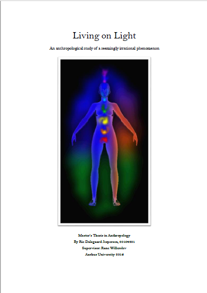 Rie Jespersen Living on Light antropologisk speciale