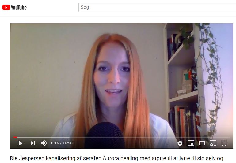 Kanalisering af Serafen Aurora, Rie Jespersen