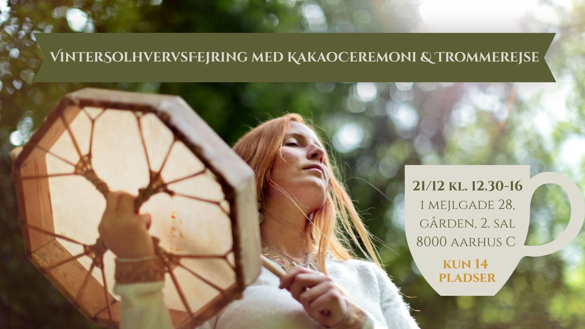 Vintersolhvervsfejring med Kakaoceremoni & Trommerejse